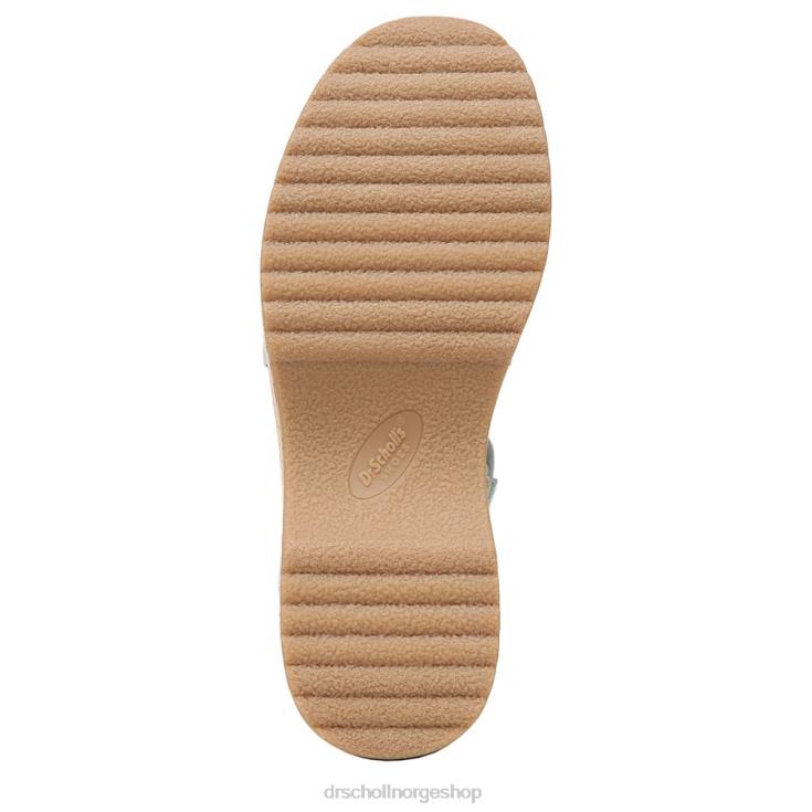 nei Dr. Scholl's unisex dottie strappy wedge sandal blå 4266D202