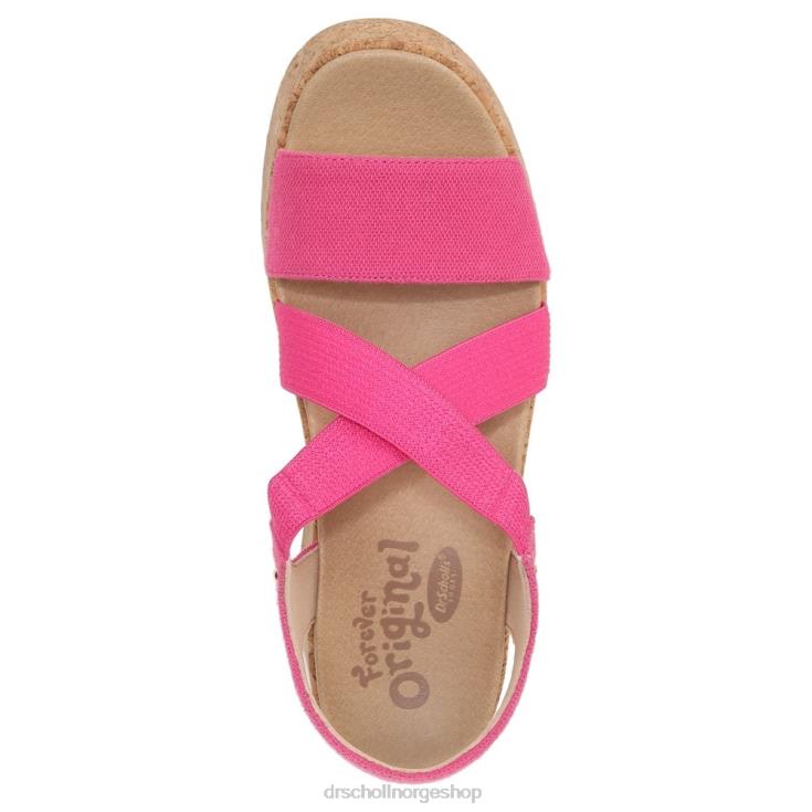 nei Dr. Scholl's unisex dottie strappy wedge sandal rosa 4266D203