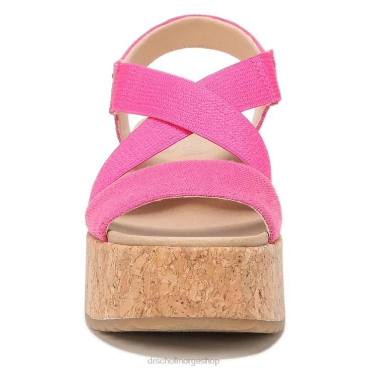 nei Dr. Scholl's unisex dottie strappy wedge sandal rosa 4266D203