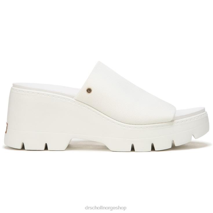 nei Dr. Scholl's unisex sjekk tviler plattformsandal hvit 4266D224