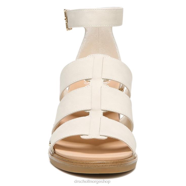 nei Dr. Scholl's unisex eleanor sandal med blokkhæl tofu hvit syntetisk 4266D245