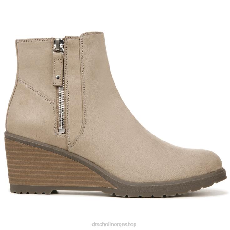 nei Dr. Scholl's unisex chloe ankelstøvle taupe stoff 4266D108