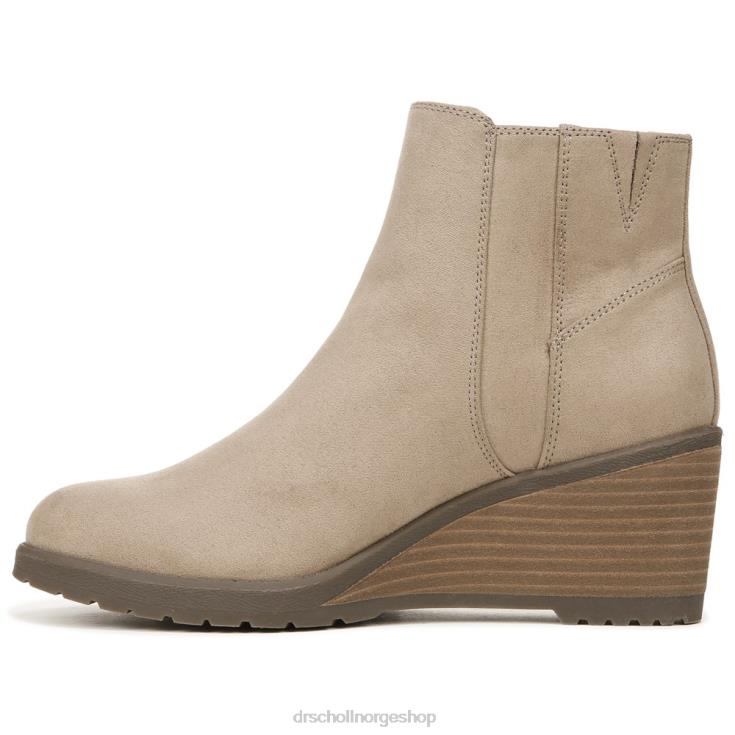 nei Dr. Scholl's unisex chloe ankelstøvle taupe stoff 4266D108