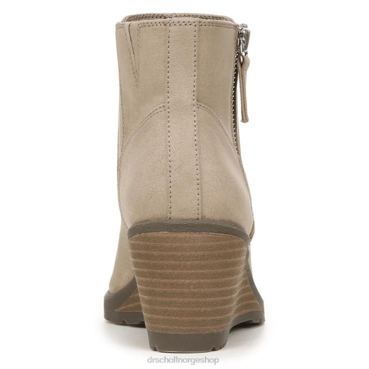 nei Dr. Scholl's unisex chloe ankelstøvle taupe stoff 4266D108