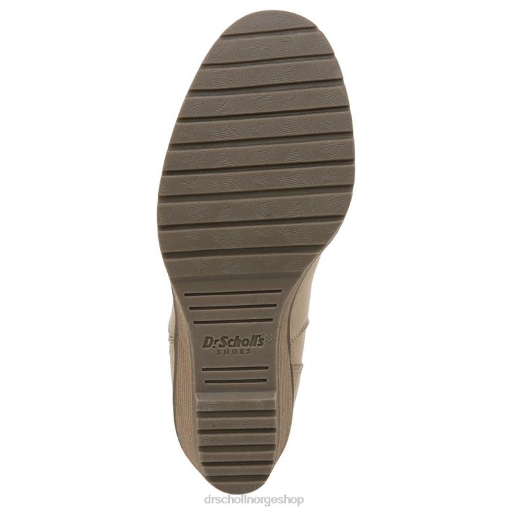 nei Dr. Scholl's unisex chloe ankelstøvle taupe stoff 4266D108