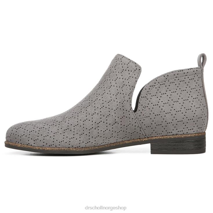 nei Dr. Scholl's unisex rate bootie mørk skygge grå mikrofiber pe 4266D147