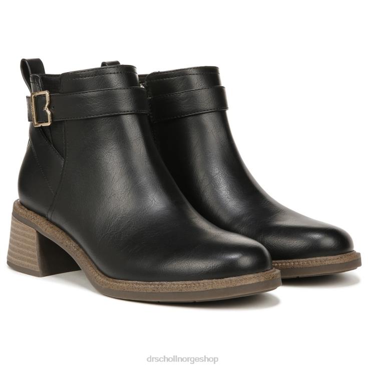 nei Dr. Scholl's unisex retrospekt ankel bootie svart syntetisk 4266D91