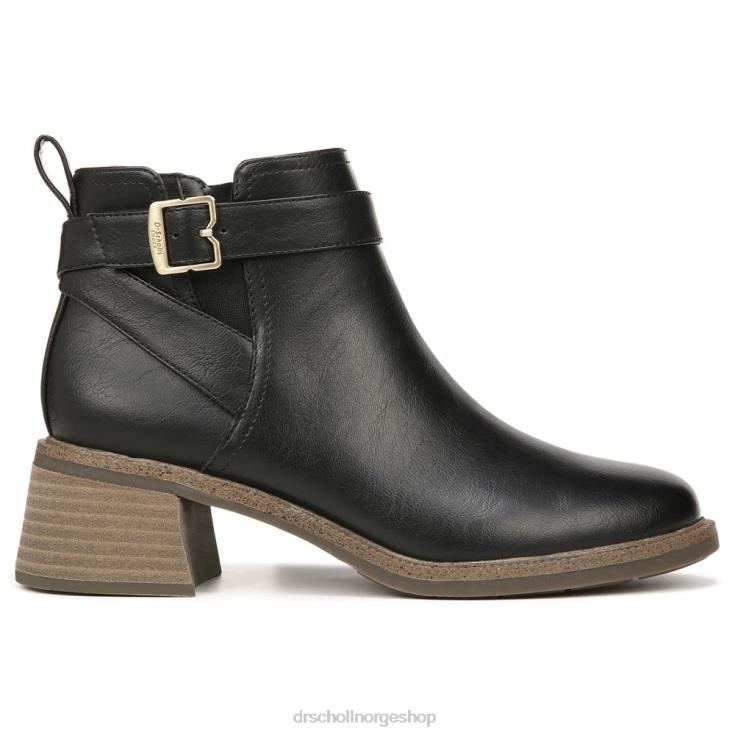 nei Dr. Scholl's unisex retrospekt ankel bootie svart syntetisk 4266D91