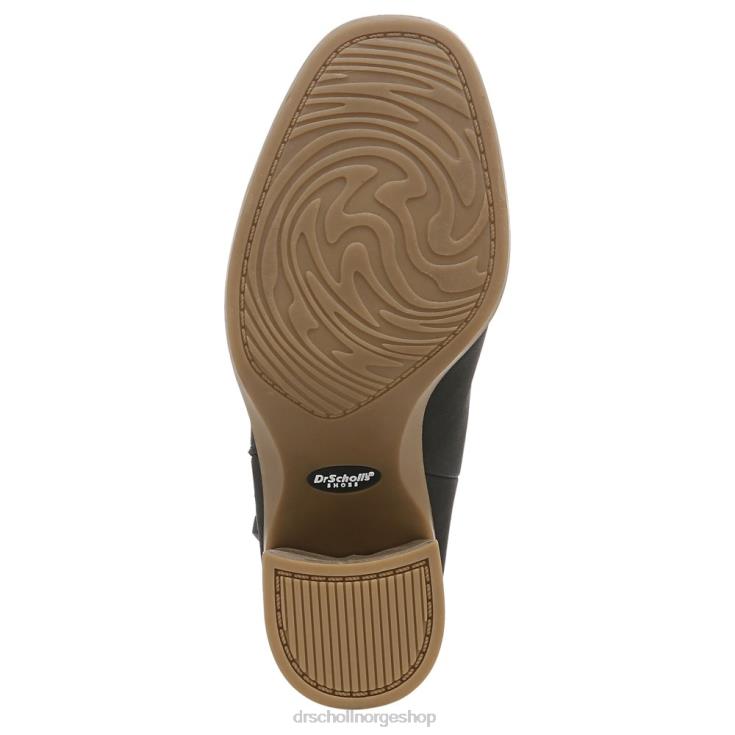 nei Dr. Scholl's unisex rodeo blokkhæl bootie svart syntetisk 4266D230