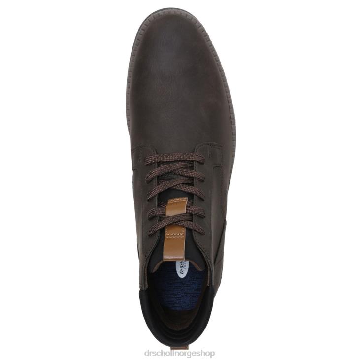 nei Dr. Scholl's unisex syndikat chukka støvel mørkebrun 4266D297